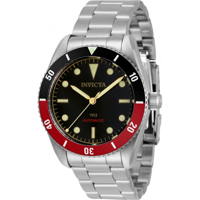 Invicta Men's 34334 Pro Diver Automatic 3 Hand Black Dial Watch