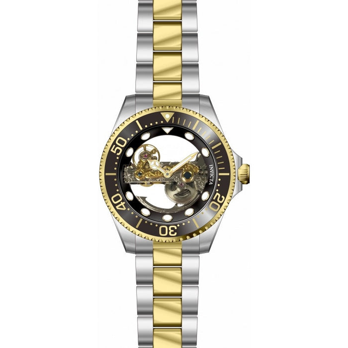 Invicta Men's 34449 Pro Diver Automatic Multifunction Black Dial Watch