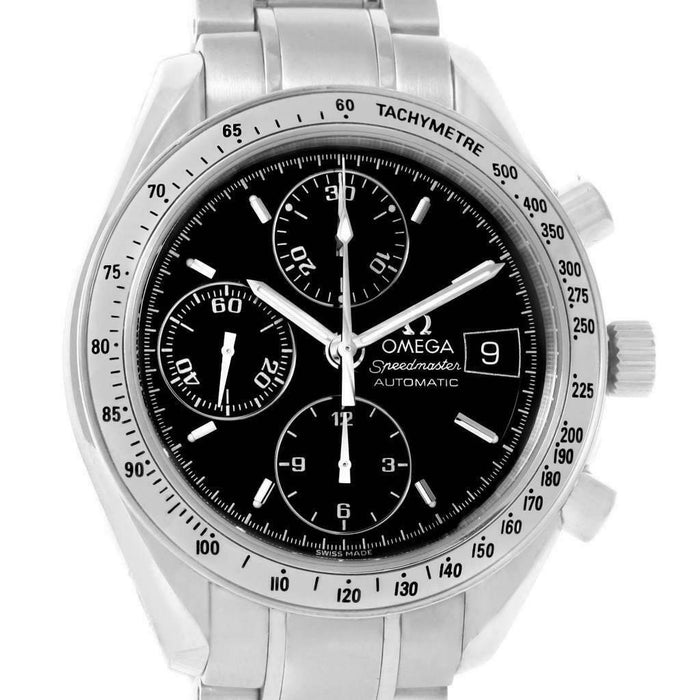 Omega Speedmaster Automatic Chronograph Stainless Steel Watch 3513.50.00 