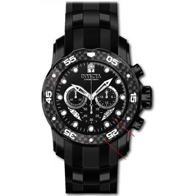 Invicta Men's 35417 Pro Diver Quartz Multifunction Black Dial Watch