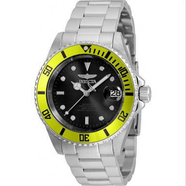 Invicta Men's 35842 Pro Diver Automatic 3 Hand Black Dial Watch