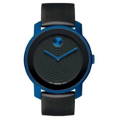 Movado Bold Quartz Black Silicone Watch 3600070 