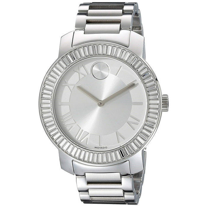Movado Bold Quartz Crystal Stainless Steel Watch 3600249 
