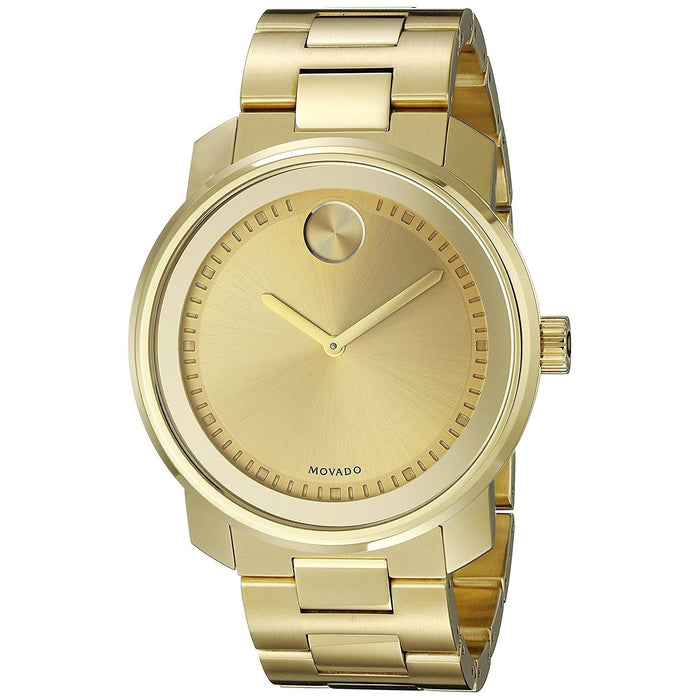Movado Bold Quartz Gold-tone Stainless Steel Watch 3600258 