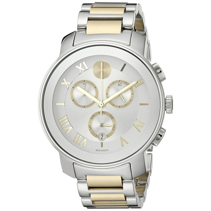 Movado Bold Quartz Chronograph Two-Tone Stainless Steel Watch 3600280 