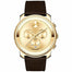 Movado Bold Automatic Chronograph Brown Leather Watch 3600409 