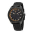 Movado Bold Quartz Black Leather Watch 3600478 