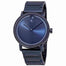 Movado Bold  Quartz Blue Stainless Steel Watch 3600510 