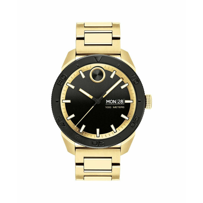 Movado Bold Quartz Gold-Tone Stainless Steel Watch 3600605 