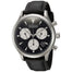 Movado Heritage Quartz Multi-Function Black Leather Watch 3650005 