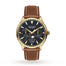 Movado Heritage Quartz Brown Leather Watch 3650010 