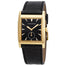 Movado Heritage Quartz Black Leather Watch 3650049 