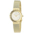 Skagen Leonora Quartz Crystal Gold-Tone Stainless Steel Watch 456SGSG 