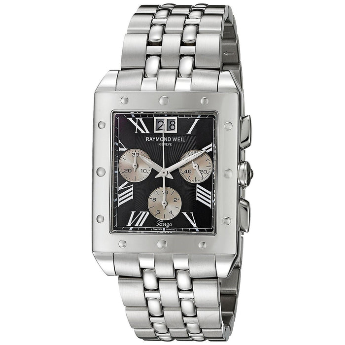 Raymond Weil Tango Quartz Chronograph Stainless Steel Watch 4881-ST-00209 