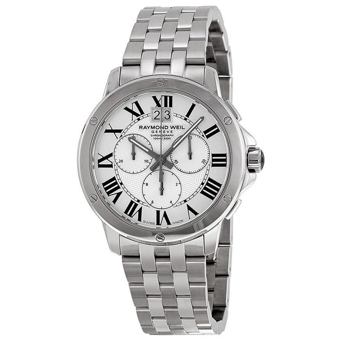Raymond Weil Tango Quartz Chronograph Stainless Steel Watch 4891-ST-00650 