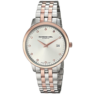 Raymond Weil Toccata Quartz Diamond Two-Tone Stainless Steel Watch 5388-SP5-C6581 
