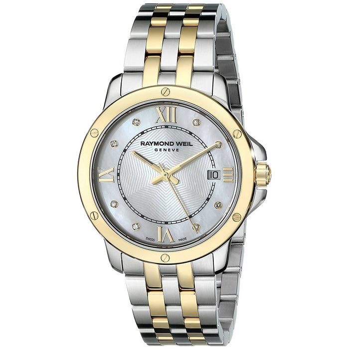 Raymond Weil Tango Quartz Diamond Two-Tone Stainless Steel Watch 5391-STP-00995 