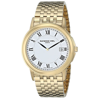 Raymond Weil Tradition Quartz Gold-Tone Stainless Steel Watch 5466-P-00300 