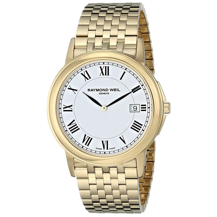 Raymond Weil Tradition Quartz Gold-Tone Stainless Steel Watch 5466-P-00300 