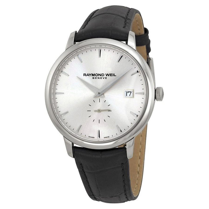 Raymond Weil Toccata Quartz Black Leather Watch 5484-STC-65001 