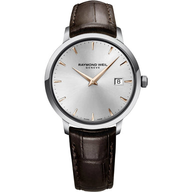 Raymond Weil Toccata Quartz Brown Leather Watch 5488-SL5-65001 