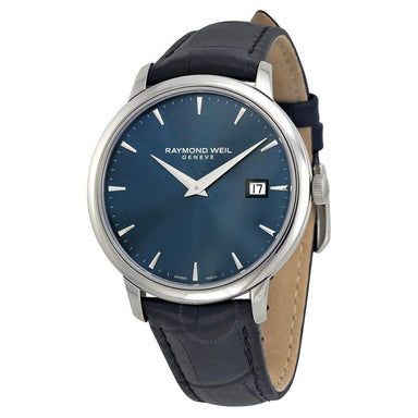 Raymond Weil Toccata Quartz Black Leather Watch 5488-STC-50001 