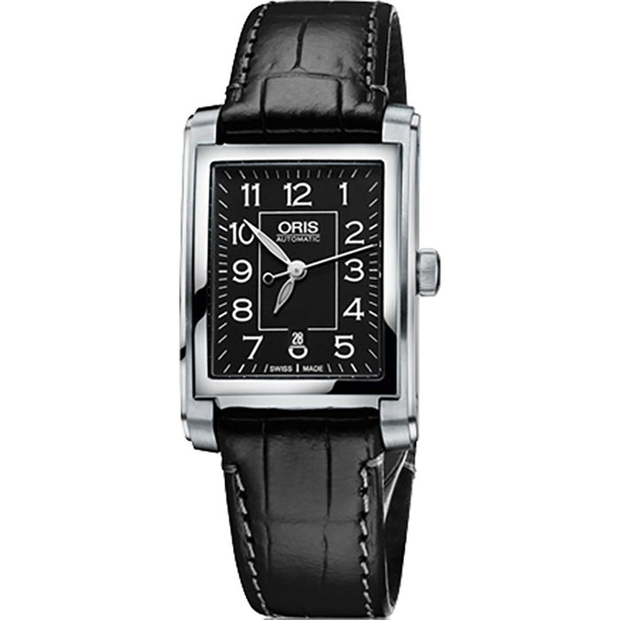 Oris Dress Automatic Automatic Black Leather Watch 56176564034LS 