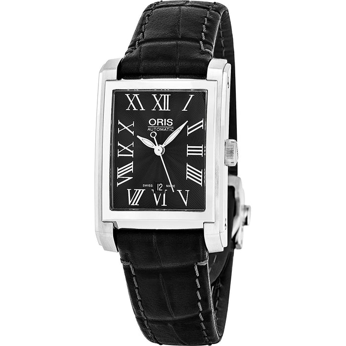 Oris Dress Automatic Automatic Black Leather Watch 56176564074LS 