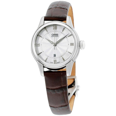 Oris Artelier Automatic Brown Leather Watch 56176874071LS 