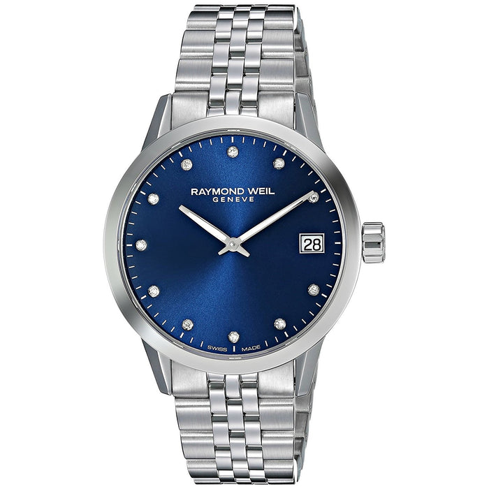 Raymond Weil Toccata Quartz Diamond Stainless Steel Watch 5650-ST-CARA1 