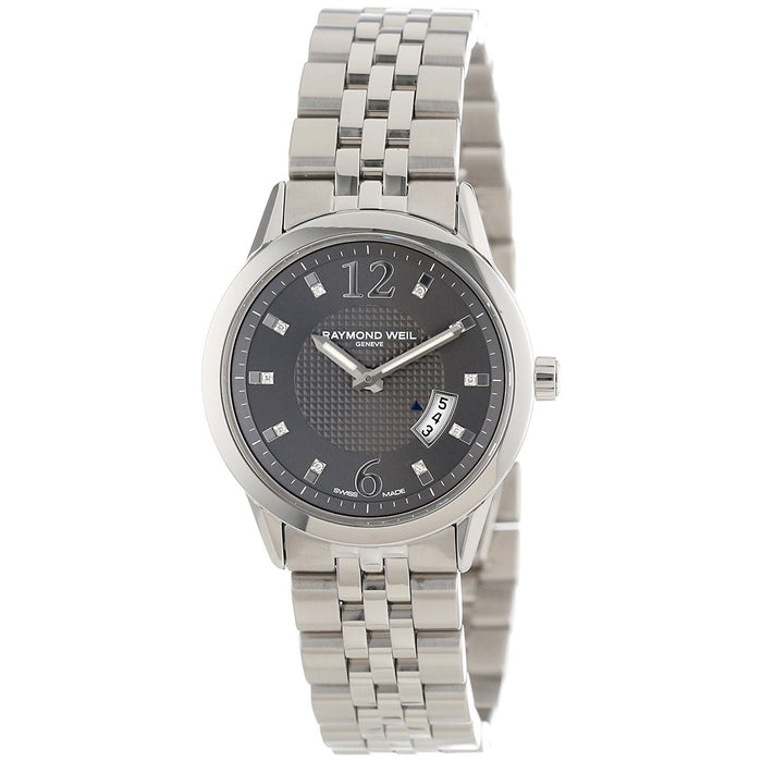 Raymond Weil Freelancer Quartz Diamond Stainless Steel Watch 5670-ST-05645 