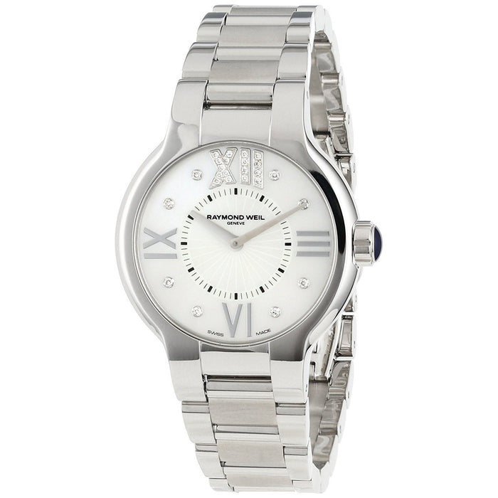 Raymond Weil Noemia Quartz Diamond Stainless Steel Watch 5932-ST-00990 