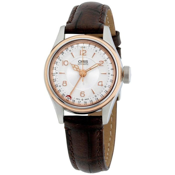 Oris Big Crown Pointer Date Automatic Brown Leather Watch 59476954361LS 