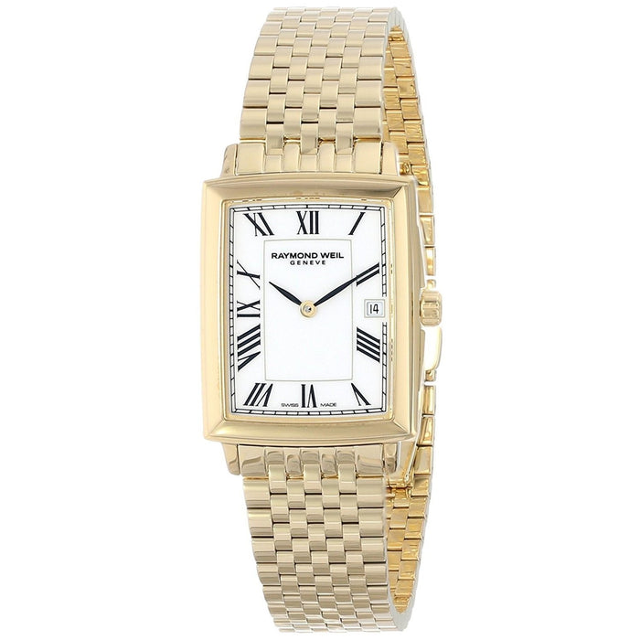Raymond Weil Tradition Quartz Gold-tone Stainless Steel Watch 5956-P-00300 