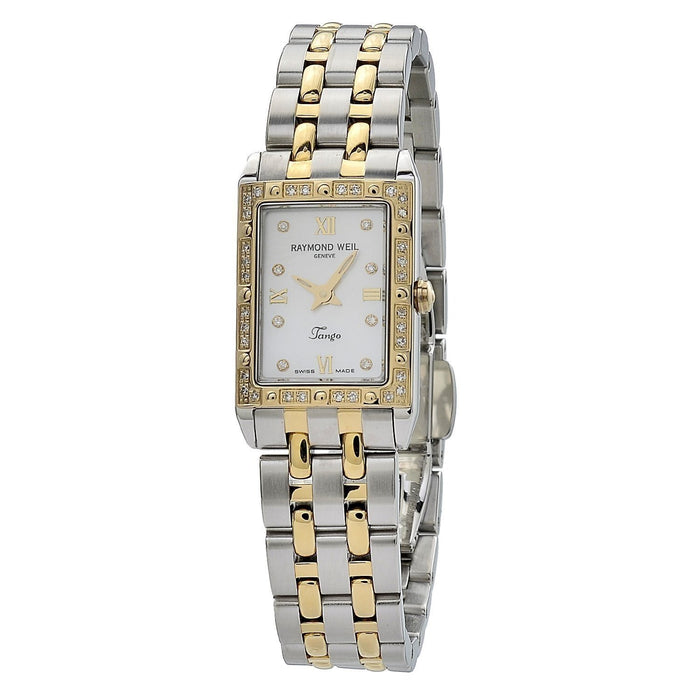 Raymond Weil Tango Quartz Diamond Two-Tone Stainless Steel Watch 5971-SPS-00995 