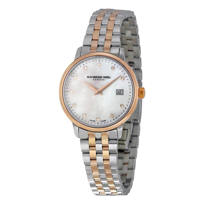 Raymond Weil Toccata Quartz Diamond Two-Tone Stainless Steel Watch 5988-SP5-97081 