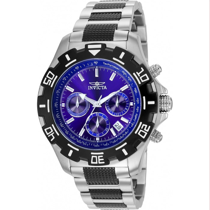 Invicta Men's 6408 Specialty Quartz Chronograph Blue Dial Watch