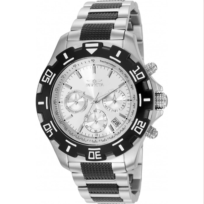 Invicta Men's 6409 Specialty Quartz Chronograph Silver Dial Watch