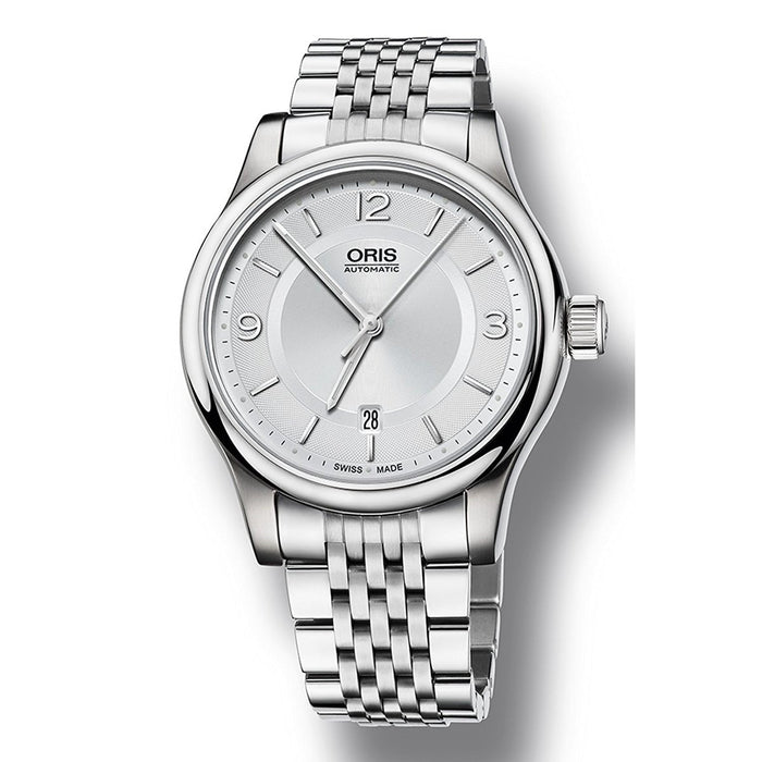 Oris Classic Date Automatic Stainless Steel Watch 73375944031MB 