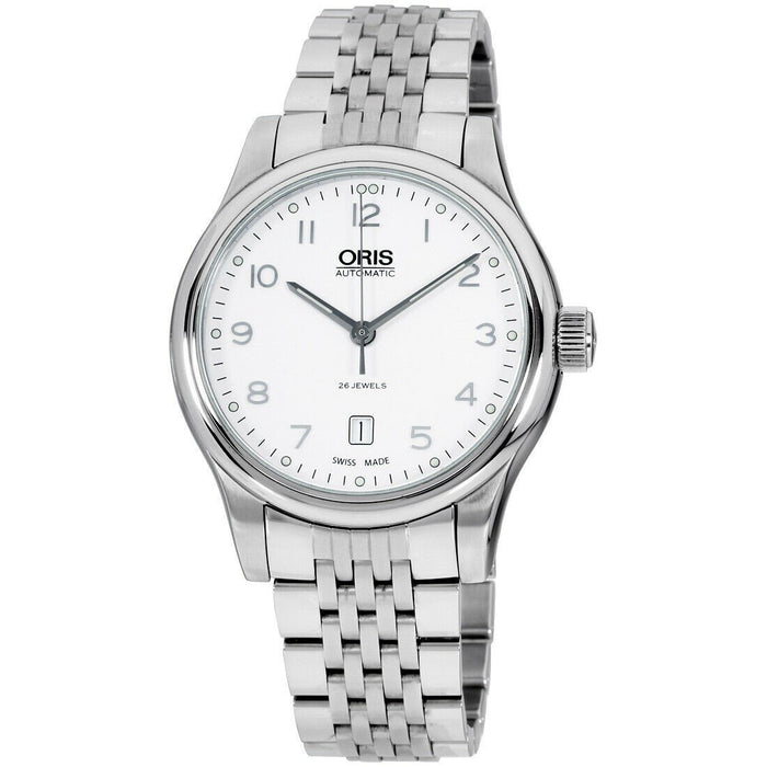 Oris Classic Date Automatic Stainless Steel Watch 73375944091MB 