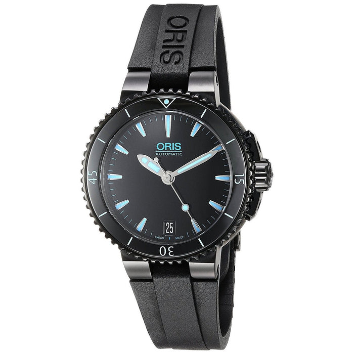Oris Aquis Automatic Automatic Black Rubber Watch 73376524725RS 