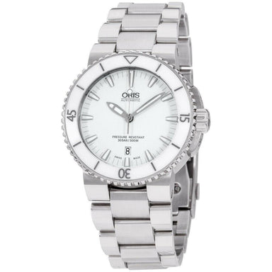 Oris Aquis Automatic Stainless Steel Watch 73376534156MB 