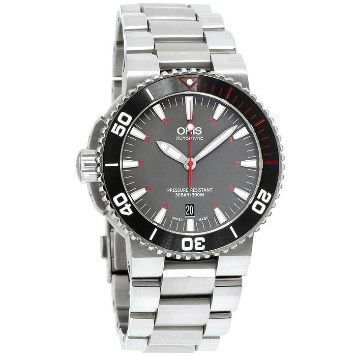 Oris Aquis Automatic Stainless Steel Watch 73376534183MB 
