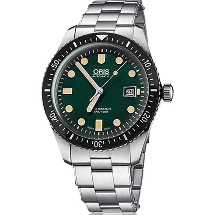Oris Divers Automatic Stainless Steel Watch 73377204057MB 