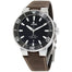 Oris Aquis Automatic Brown Leather Watch 73377304154LSBRN 