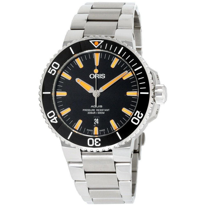 Oris Aquis Automatic Stainless Steel Watch 73377304159MB 
