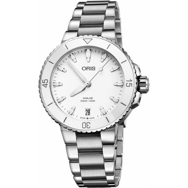 Oris Aquis Automatic Stainless Steel Watch 73377314151MB 