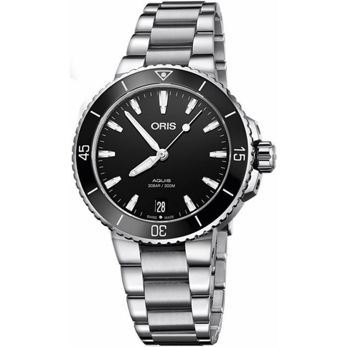 Oris Aquis Automatic Stainless Steel Watch 73377314154MB 
