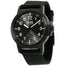 Oris BC3 Automatic Black Canvas Watch 73576414733TSBLK 