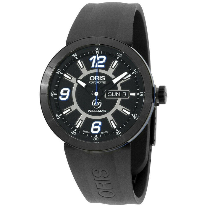 Oris TT1 Automatic Black Silicone Watch 73576514765RS 
